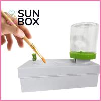 SUN BOX ของใหม่ อุปกรณ์ศิลปะสำหรับใช้ แปรงล้าง เครื่องมือทำความสะอาดมือ แปรงทำความสะอาดสี แปรงล้าง น้ำที่ใช้ การประดิษฐ์ตัวอักษรประดิษฐ์