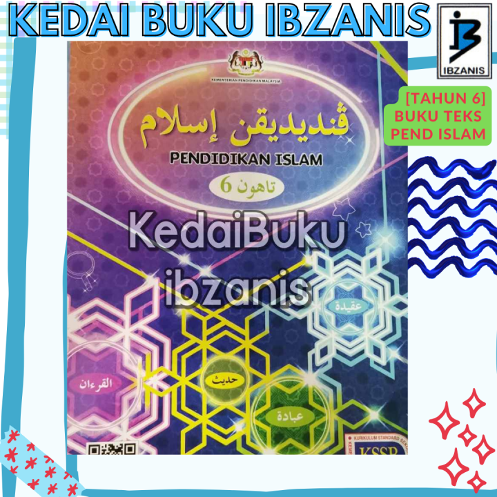 TAHUN 6 BUKU TEKS PENDIDIKAN islam | Lazada