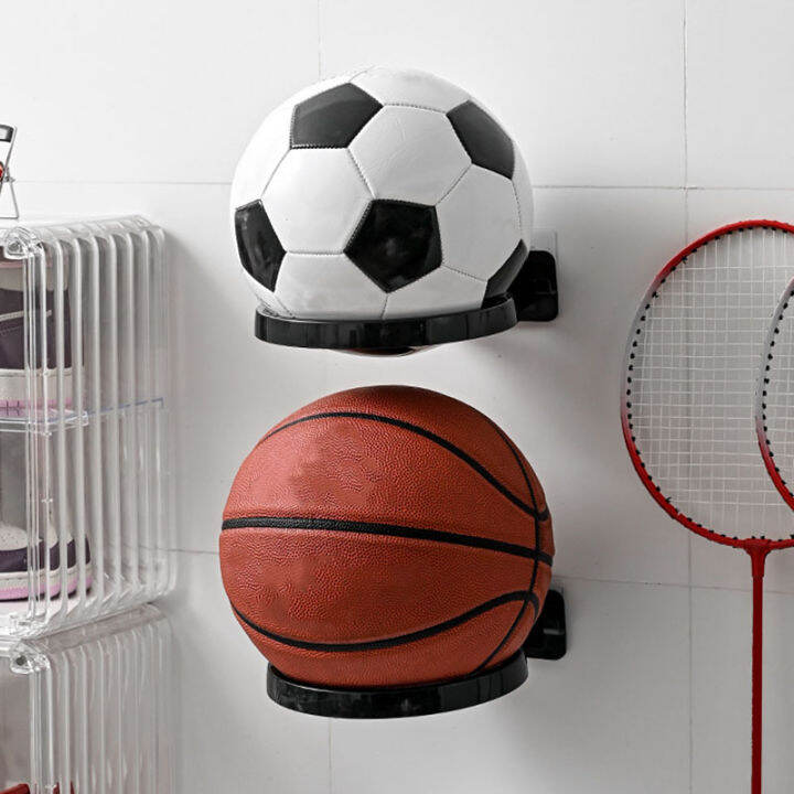 [echosns Store] Soccer Ball Wall Mount Display Holder Plastic Football