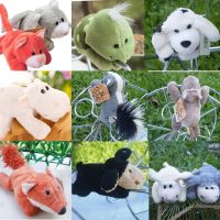 ✴ Animals Fridge Magnet Plush toys Baby doll Refrigerator Stick Plush toys catton Stuffed animals Wall Sticker decoration