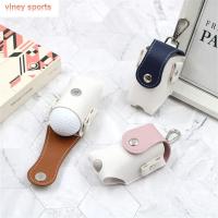 VINEY Golf ของขวัญสำหรับสามีกระเป๋าคาดเอวกันน้ำสีน้ำตาลชมพูสำหรับถุงกอล์ฟกระเป๋าขนาดเล็กกอล์ฟอุปกรณ์เก็บที่ตั้งลูกกอล์ฟกระเป๋าเก็บของ