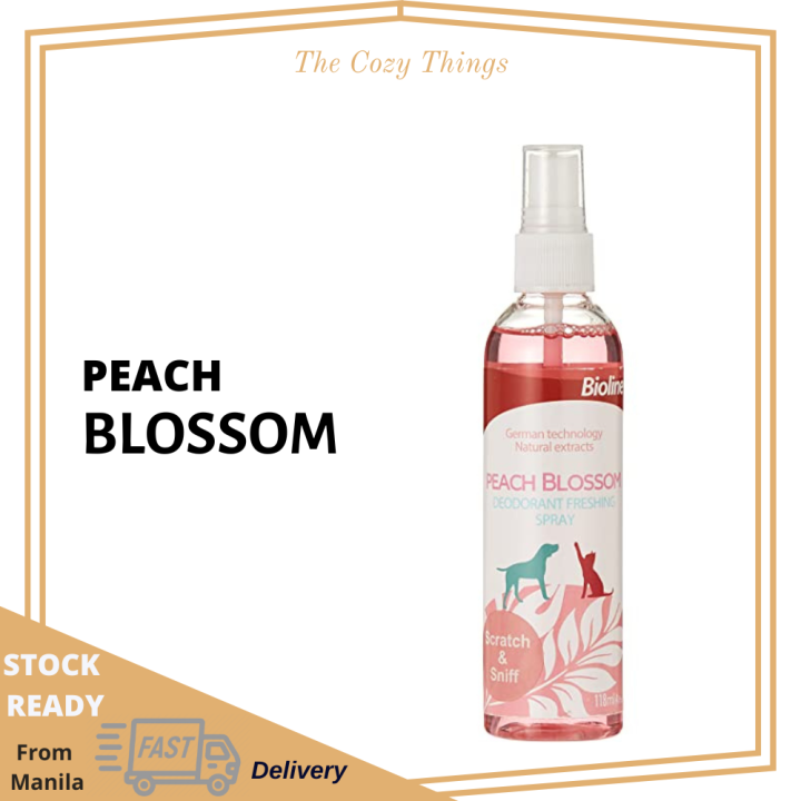 Bioline Pet Peach Blossom Deodorant Freshing Spray Lazada PH