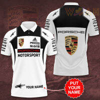 Por-sche Motorsport polo Shirt 3D