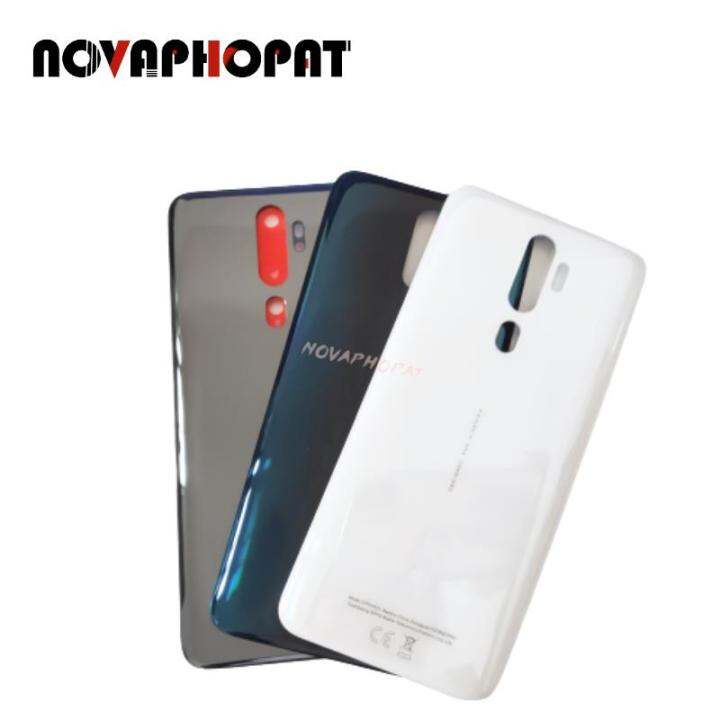 novaphopat-สำหรับ-oppo-a5-2020-cph1933-cph1931-cph1943-cph1959-a11x-a9-a11ฝาหลังฝาหลังครอบแบตเตอรี่ประตูเคสปลอกหุ้ม