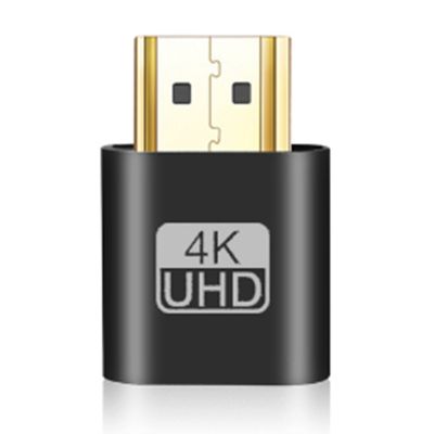 -Compatible Virtual Display 4K DDC EDID Dummy Plug EDID Display Cheat Virtual Plug -Compatible Dummy Emulator