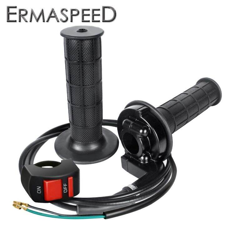 7/8 "22Mm Motorcycle Grips Twist Gas Valve Gas Pedal Grip And Cable Set