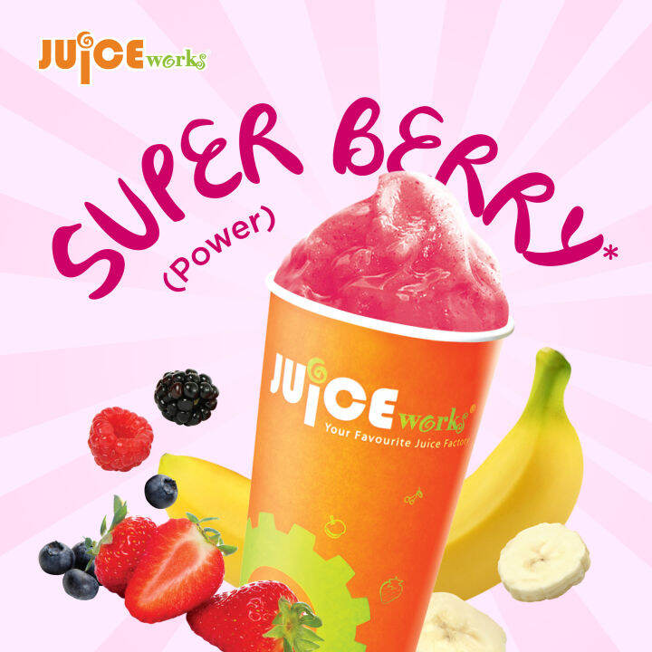 Juice Works Super Berry Power (NP RM14.75) Lazada