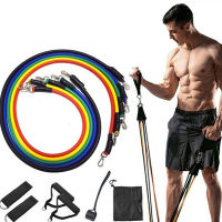 Training Equipment Pull Rope Set Muscle Training Belt Elastic Set for Unisex Exercising Accessories