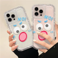 เคสโทรศัพท์มือถือ ซิลิโคนนิ่ม TPU ใส กันกระแทก ลายอารมณ์น่ารัก สําหรับ IPhone 14 11 13 12 Pro XS Max 7 + 8 Plus X XR