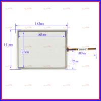 ZhiYuSun compatible  183*141  8inch 4 lins Touch Screen 183mm*141mm  for Industrial control  glass this is compatible Projector Screens