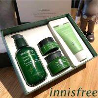 Innisfree Intensive Hydrating Serum Essential Set With Green Tea Seed 140ml(4Pieces) ชุดผลิตภัณฑ์บำรุงผิวหน้าสูตรสารสกัดชาเขียวจากเกาหลี