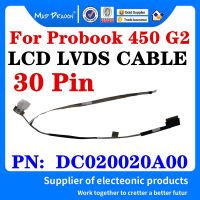 2023 Gratis Ongkir ใหม่ DC020020A00สำหรับ HP Probook 450 G2 ZPL50แล็ปท็อปซ่อมแซมโน๊ตบุ๊ค LCD LVDS สาย LCD LED สายเคเบิลงอได้วิดีโอ30ขา