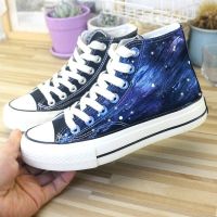 ✑♛  High white shoe for canvas shoes for womens shoes 2023 new age season single shoes sneakers han edition shoes female students