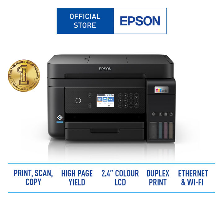 Epson Ecotank L6270 A4 Wi Fi Duplex All In One Ink Tank Printer With Adf Lazada Singapore 8672