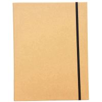 Retro Laptop Notebook Grid Inner Page Detachable Paper A4 Binder Office Advanced Business Notebook