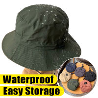 [hot]2023 Large Size Waterproof Bucket Hats Foldable Quick Drying Fisherman Caps Spring Summer Outdoor Sun Hat Beach Panama Bob Cap