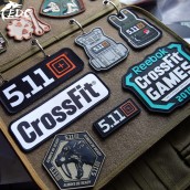 Phụ Kiện Cửa Hàng Tự Làm Miếng Dán Chiến Thuật PVC Quân Đội CrossFit 5.11