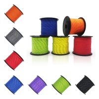 50M Reflective Paracord Rope Dia.4mm for Survival Parachute Cord Lanyard Camping Climbing Camping Rope Hiking Clothesline