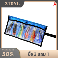 ZTOYL เหยื่อตกปลาทะเลน้ำลึก6ชิ้นหัวทองแดงเหยื่อปลาหมึกปลาหมึกเล่นเกมใหญ่เหยื่อล่อปลาทูน่า