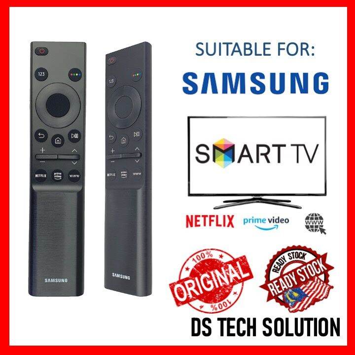 รีโมทคอนล-samsung-smart-ของแท้-msia-stock-bn59-01358d-ทดแทนพร้อม-netflix-prime-video