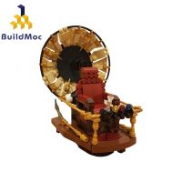 Creative design boy desktop decoration MOC-48378 time machine building block model compatible with Lego building blocks