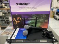 ไมโครโฟนไร้สาย SHURE UR 24D Wireless Microphone UHF crystal clear soundตัวรับ-ส่งสัญญาณไมค์สามารถปรับเปลี่ยนความถี่ได้ สามารถนำไมค์ลอยรุ่นอื่นมาใช้ร่วมกันได้