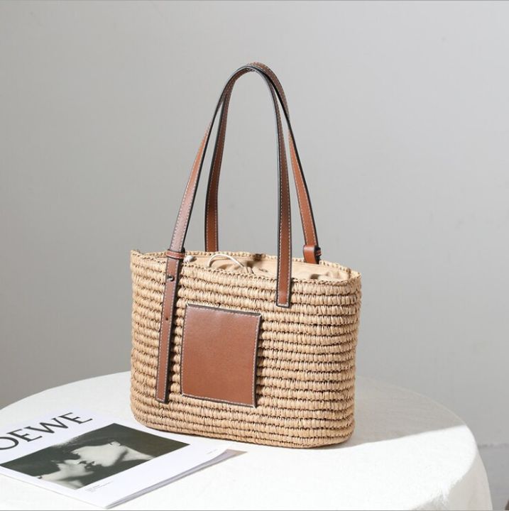 fashion-personalized-women-beach-straw-bag-with-pu-leather-handle-ladies-summer-raffia-handbag-travel-basket-tote-bags