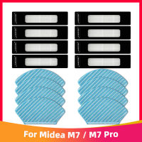 เปลี่ยนสำหรับ Midea M7 M7 Pro I10 M71CN R20M01BM71CN เครื่องดูดฝุ่นหุ่นยนต์อะไหล่ Hepa กรอง Mop Rag อุปกรณ์เสริม