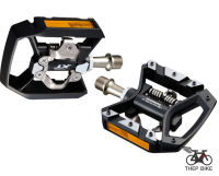 บันได Shimano รุ่น XT  PD-T8000 , พร้อมคลีท , มีทับทิม บันไดทัวร์ลิ่ง pedal