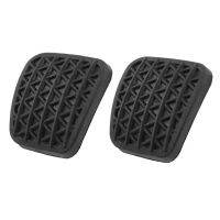 2Pcs Car Brake-Clutch Pedal Rubber Pad Cover For Opel Vauxhall Car-styling Accessories Pedal Accessories