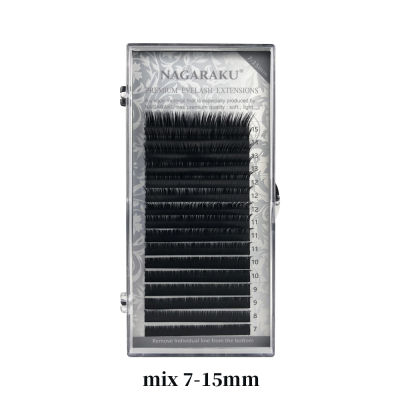 NAGARAKU 10caseslot NM curl mink eyelash individual makeup false lashes magnetic eyelashes maquillaje eyelash extension cilios