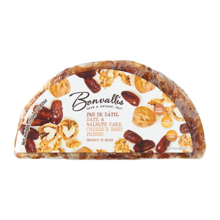 Bonvallis Fig and Almonds Cake 250g - The Spanish Fine Cheese
