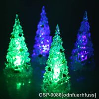 Odnfuerhush Árvore De Natal Ornamentos Festival Do Feriado Melhor Presente Rgb Colorido Led Luzárvore Decorão Com Luz Noite