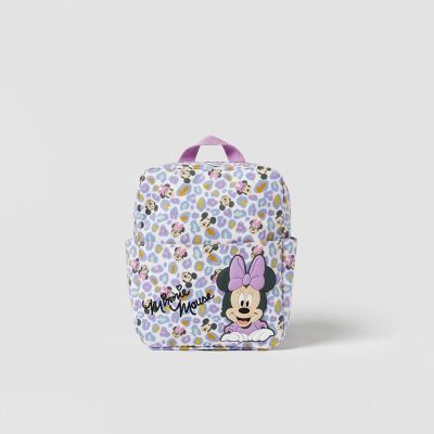 Disney Toddler Schoolbags Minnie Printing Two-shoulder Bags Fashion Breathable New Style Cartoon Backpacks Childs Cute Pack