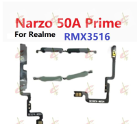 ปุ่มเปิดปิดปุ่มปรับระดับเสียงสำหรับ Realme Narzo 50A Prime RMX3516