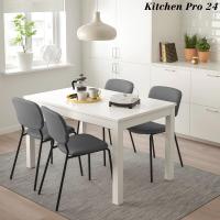 โต๊ะกินข้าว โต๊ะทานอาหาร ชุดโต๊ะและเก้าอี้ 4 ตัว Table Dinning Tabel And 4 Chairs KASIBARA Adjust Table 130/190X80 Cm