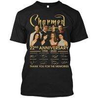 Top Tees Charmed 22Nd Anniversary 19982022 Alyssa # Milano Holly Marie Combs Rose # McGowan ของขวัญตลก Graphic Teet Unise