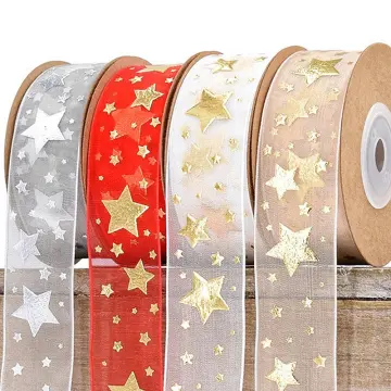 50 yards/roll) 20mm Organza Ribbon Wholesale gift wrapping