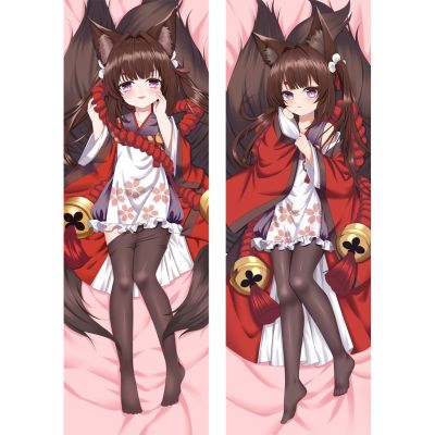 ปลอกหมอน ลายเกม Azur Lane Dakimakura Zhongli ขนาด 60x180 ซม. สําหรับผู้หญิง