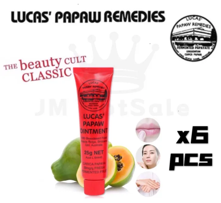 (6pcs) Original LUCAS PAPAW OINTMENT From Australia 25g | Lazada PH