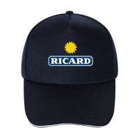 หมวกเบสบอล Ricard ลำลองระบายความร้อนปรับได้สำหรับผู้ชายผู้หญิงหมวกใส่กลับด้านกลางแจ้งหมวกกันแดดหมวกกันแดดฤดูร้อน