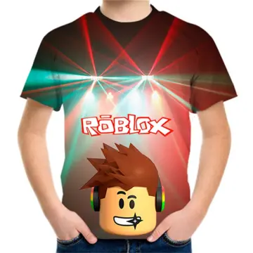 New ROBLOX Tee Set Boys Short Sleeves T-shirt Suit Child Holiday