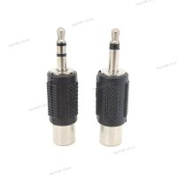 1Pc Audio RCA Jack Connector To Jack 3.5MM male to RCA female Mono 2/3 pole Stereo Adapter Plug for Amplifiers Headphone WB5TH