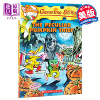 [original English version]geronimo Stilton 42: mouse reporter: strange pumpkin thief childrens literature Chapter Book suspense adventure horror thriller 580l[Zhongshang original]