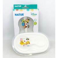 NATUR ชุดชามบดพร้อมช้อน ลาย Disney baby