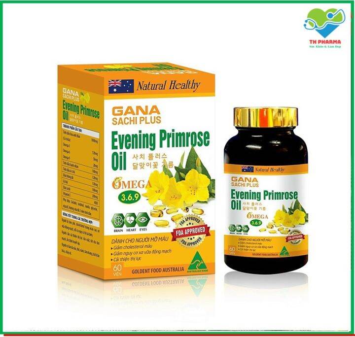 Viên uống Evening Primrose Oil OMEGA 3.6.9 tinh dầu hoa anh thảo, Thông