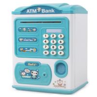 Piggy Bank,Coin Fingerprint with Password,Electronic Coin Savings Box,Automatic Coins Savings Bank,ATM Savings Bank