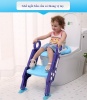 Ghế bậc thang bồn cầu màu xanh cho bé đi vệ sinh - ảnh sản phẩm 1