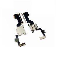 1-10pcs / lot เซ็นเซอร์ปริมาณพลังงานใหม่และการ์ดหน่วยความจํา SD Slot Socket Holder Flex Cable สําหรับ HTC One M9 Plus อะไหล่