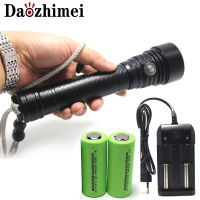 100m profession underwater 3xXM-L2 led diving flashlight 6000LM Super bright powerful Lanterns Waterproof Dive Swimming Lamp